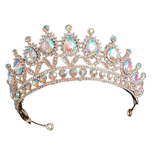 FRCOLOR Strass-party-stirnband Geburtstagskronen Kopfschmuck für Frauen Kopfschmuck für Besondere Anlässe von FRCOLOR