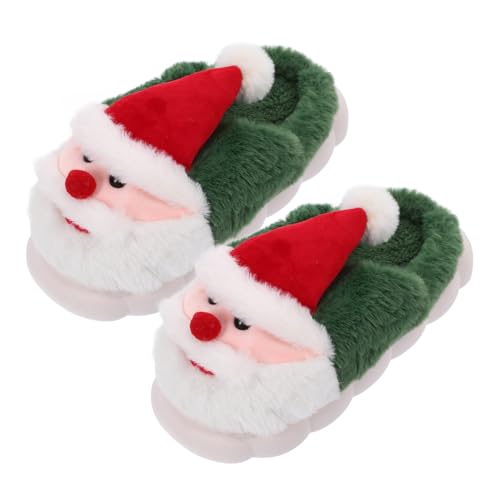 FRCOLOR Weiche Flauschige Hausschuhe Damen Winter Rutschfeste Dicke Sohle Atmungsaktiv Warm Gemütlich Grün Kuschelige Winterpantoffeln als FRCOLOR Weiche Flauschige Hausschuhe Damen Winter Rutschfeste Dicke Sohle Atmungsaktiv Warm Gemütlich Grün Kuschelige Winterpantoffeln als von FRCOLOR