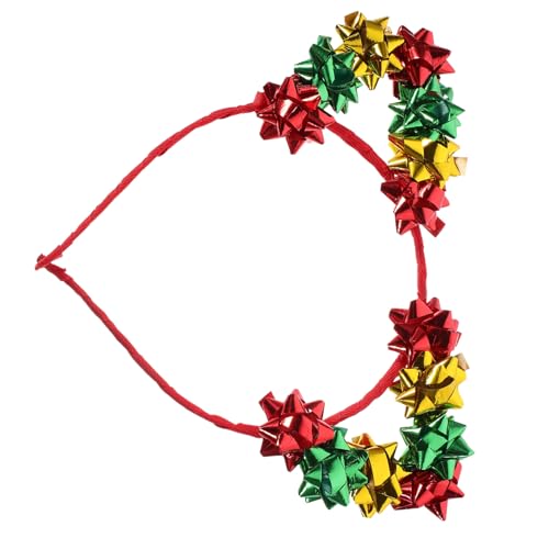 FRCOLOR Weihnachts-stirnband für Damen Festliches Haarband mit Katzenohren Verstellbare Größe für Erwachsene von FRCOLOR