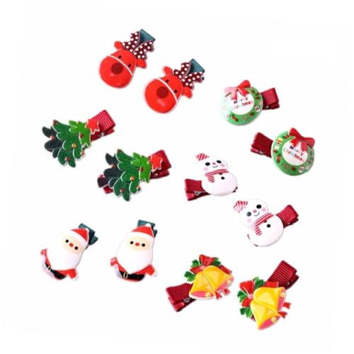 FRCOLOR Weihnachts Haarspangen Für Bunte Haarclips Für Babys Und Kleinkinder üße Haarschmuck Accessoires Im Gemischten Stil Für Festliche Anlässe von FRCOLOR