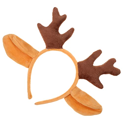 FRCOLOR Weihnachts-geweih Haarreif Mit -antlers Für Festliche Feiern Für Cosplay Und Weihnachtskostüme Für Erwachsene Geeignet von FRCOLOR