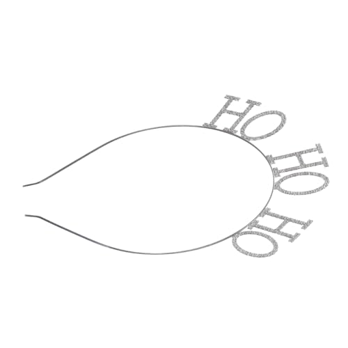 FRCOLOR Schickes Stirnband Mit Kristalldekor Weihnachts-haarreif Für Frauen Modisches Weihnachtsparty-accessoire Sicheres Material von FRCOLOR