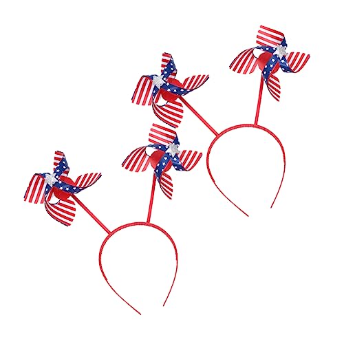 FRCOLOR Windmühlen-kopfschmuck Zum Unabhängigkeitstag – 2er-pack Haarreifen Als Party-accessoire Und Festliche Dekoration FRCOLOR Windmühlen-kopfschmuck Zum Unabhängigkeitstag – 2er-pack Haarreifen Als Party-accessoire Und Festliche Dekoration von FRCOLOR