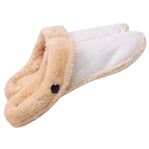 FRCOLOR Winter Warme Schuh-einlegesohlen mit Knopf Weiche für Damen Herausnehmbare Rutschfeste Hausschuhe-einlagen Bequeme Futter-einlagen für Kalte Jahreszeit von FRCOLOR