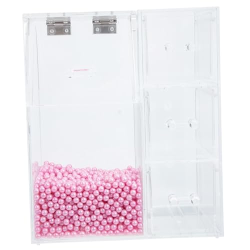 FRCOLOR Deckel Für Make-up-pinselhalter Stilvolle Make-up-pinselbox Aus Acryl Für Make-up-tools Organizer Pinsel-aufbewahrungsbox von FRCOLOR