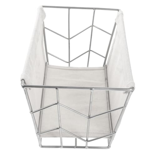 FRCOLOR Make-up-aufbewahrungsbox Aus Stoff Und Metall Organizer Für Schreibtisch Korb Zum Ordnen Von Kosmetika Robustes Design Mit Ausreichend Stauraum Für Make-up-artikel FRCOLOR Make-up-aufbewahrungsbox Aus Stoff Und Metall Organizer Für Schreibtisch Korb Zum Ordnen Von Kosmetika Robustes Design Mit Ausreichend Stauraum Für Make-up-artikel von FRCOLOR