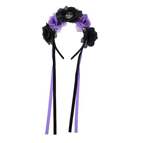 FRCOLOR -stirnband Brautjungfer Haarnadeln Halloween-kopfschmuck Gespensterfestlicher Kopfschmuck Halloween-haarband Party-kopfschmuck Kopfbedeckung Braut Stirnband Stoff Violett FRCOLOR -stirnband Brautjungfer Haarnadeln Halloween-kopfschmuck Gespensterfestlicher Kopfschmuck Halloween-haarband Party-kopfschmuck Kopfbedeckung Braut Stirnband Stoff Violett von FRCOLOR