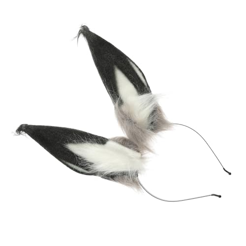 FRCOLOR Dekoratives Stirnband Mit Hasenohren Süßes Stirnband Aus Plüsch Für Partys Und Cosplay von FRCOLOR