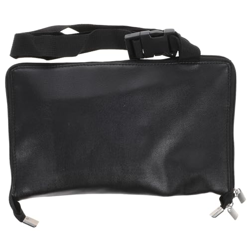 FRCOLOR Bauchtasche Für Make-up-Pinsel Kosmetiktasche Mit Großem Fassungsvermögen Make-up-Tasche Aus Pu-Leder Für Damen von FRCOLOR