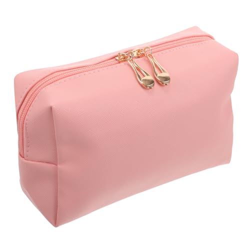 FRCOLOR wasserdichte Kleine Make Up Tasche mit Reißverschluss Tragbarer Kosmetik Organizer für Reisen Multifunktionale Schminktasche mit Mehreren Fächern Praktische Beautycase für Damen von FRCOLOR