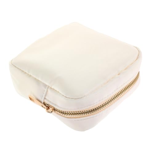 FRCOLOR wasserdichte Nylon Kosmetiktasche mit Reißverschluss Große Kapazität Leichter Make Up Organizer Tragbar für Damen als Reise und Kulturbeutel für Bad und Alltag von FRCOLOR