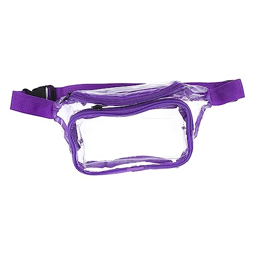 FRCOLOR wasserdichte Transparente Beutel Für Outdoor-Sport Gürteltasche Für Männer Und Frauen Hüfttasche Zum Laufen Wandern Und Mountainbiken Mit Platz Für Smartphone Schlüssel Und Karten von FRCOLOR