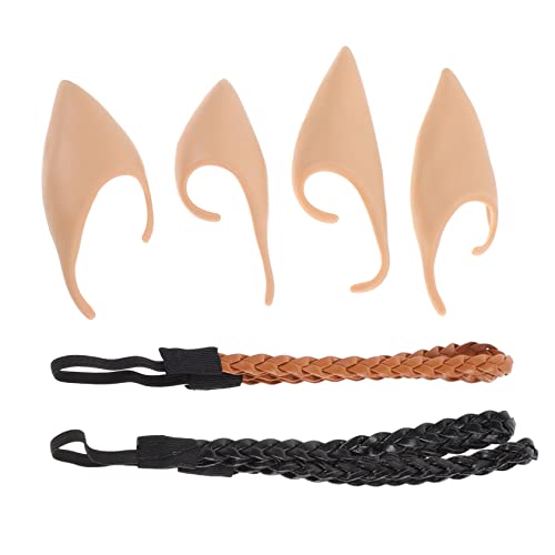 FRCOLOR 1 Satz Elf Ohren Stirnband Cosplay-Outfits Vampir-Ohr Elfenohr weihnachtsdeko Haarbänder Feenohren Requisiten zum Fotografieren bilden falsche Ohren schmücken falsches Ohr Emulsion von FRCOLOR