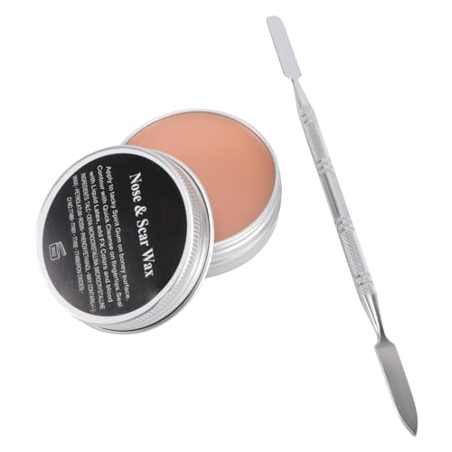 Halloween Spezialeffekt Make-up Wachs Mit Spatel, Ideal FüR Fake Wunden Und Narben, Perfekt FüR Motto Partys Und Karneval von FRCOLOR