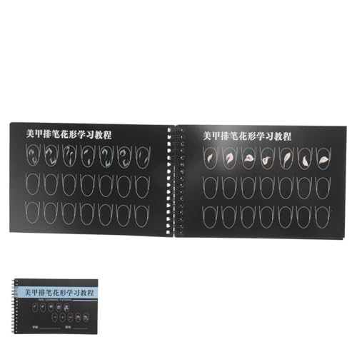 FRCOLOR Praxis Nagel Training Buch Nagel Kunst Zeichnen Maniküre Übung Blätter für Anfänger FRCOLOR Praxis Nagel Training Buch Nagel Kunst Zeichnen Maniküre Übung Blätter für Anfänger von FRCOLOR