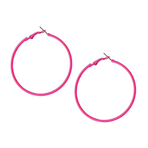 FRCOLOR Runde Kreis Ohrringe Damen Modeohrringe Geometrische Rund Form Rosenfarben Ohrringe Für Frauen Und Mädchen Einfach Schmuck Hänger FRCOLOR Runde Kreis Ohrringe Damen Modeohrringe Geometrische Rund Form Rosenfarben Ohrringe Für Frauen Und Mädchen Einfach Schmuck Hänger von FRCOLOR