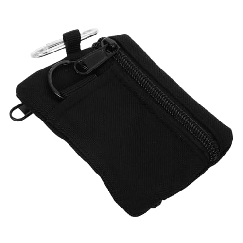 FRCOLOR Schlüsselanhänger-Beutel Aus Robustem Polyester Kompakte Schlüsselanhängertasche Mit Reißverschluss Für Reisen Wandern Und Täglichen Gebrauch Um Kleine Gegenstände Sicher Zu Versta von FRCOLOR
