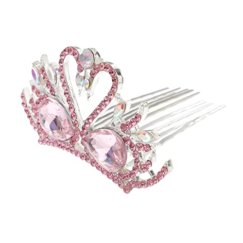 Schwanenkrone Haarnadeln Für Frauen Hochzeits Haarschmuck Kronen Der Kronprinzessin Kronen Diademe Für Frauen Strumpfbänder Braut Haarnadel Weibliche Tiara Mädchen Tiara FRCOLOR von FRCOLOR