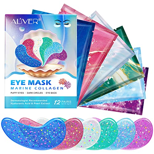 Augenpads,Eye Pads Collagen Augenpads Gegen Augenringe,Taschen,Anti-Falten-Straffung,Eye Patch,Eye Mask Feuchtigkeit spendende Anti Falten Eye Pad,Augen Patches,12 Paar Augenpads,Eye Pads Collagen Augenpads Gegen Augenringe,Taschen,Anti-Falten-Straffung,Eye Patch,Eye Mask Feuchtigkeit spendende Anti Falten Eye Pad,Augen Patches,12 Paar von FRDUGA