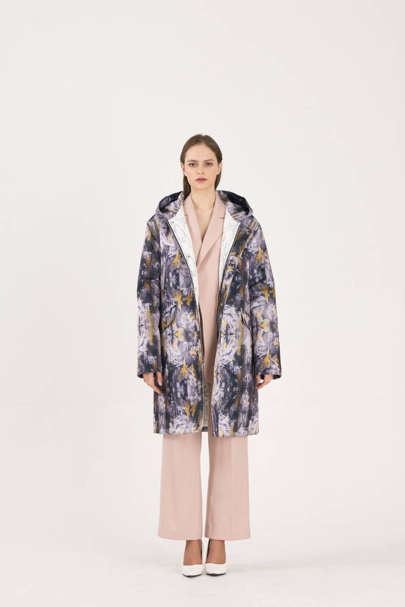 Winter Blues Unisex Hoody Wickeldose Mustard Gelb [W] von FREAKSBYKIMTAEHOON