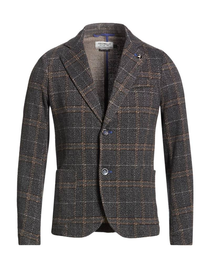 FRED MELLO Blazer Herren Schwarz von FRED MELLO