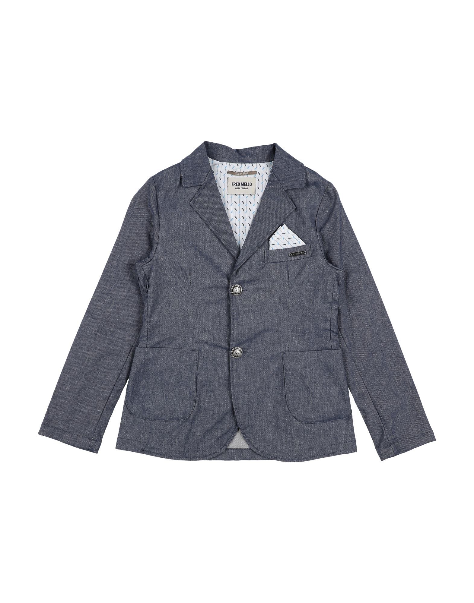 FRED MELLO Blazer Kinder Taubenblau von FRED MELLO