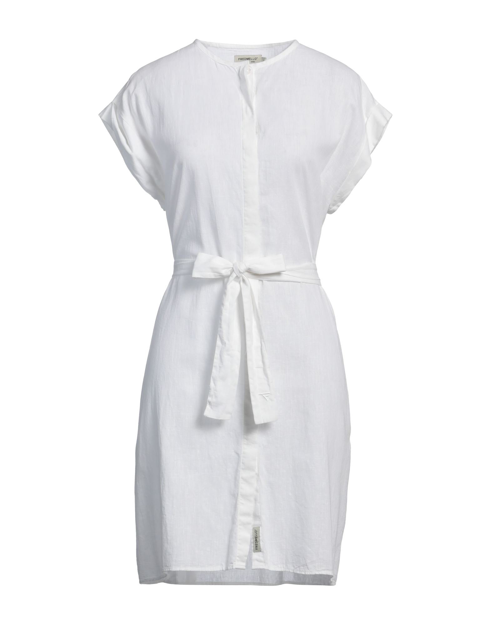 FRED MELLO Mini-kleid Damen Weiß FRED MELLO Mini-kleid Damen Weiß von FRED MELLO