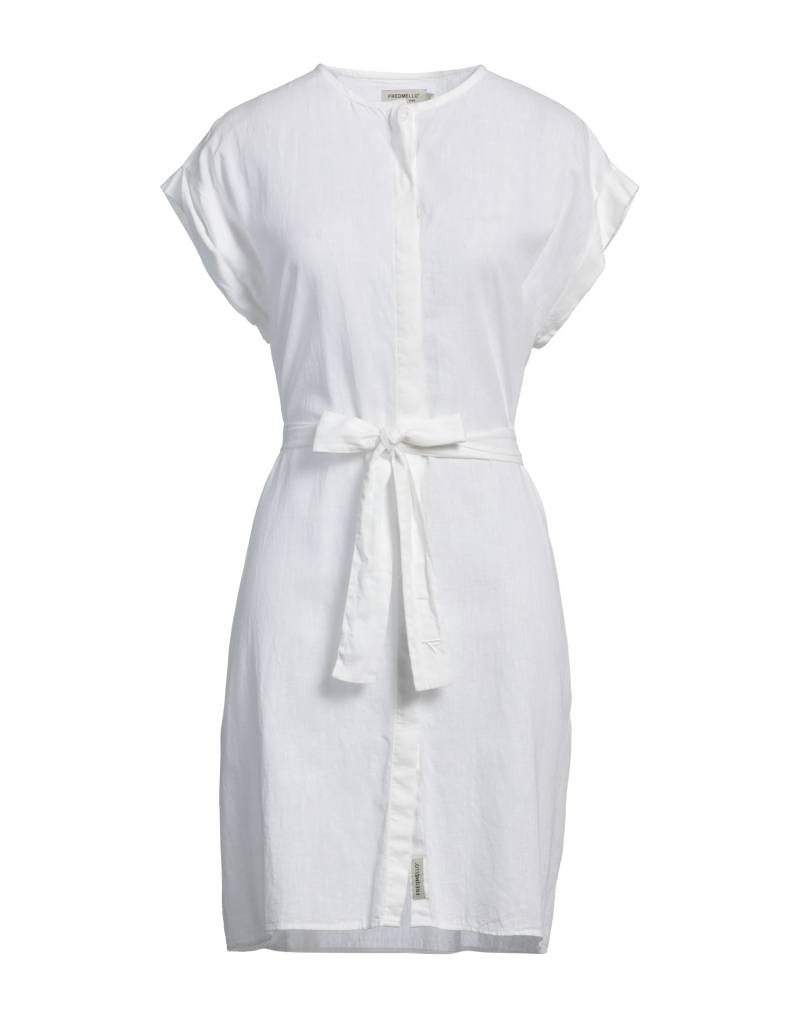 FRED MELLO Mini-kleid Damen Weiß FRED MELLO Mini-kleid Damen Weiß von FRED MELLO
