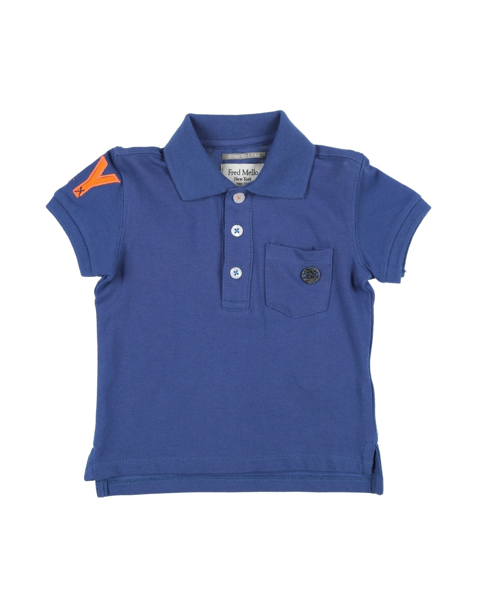 FRED MELLO Poloshirt Kinder Blau von FRED MELLO