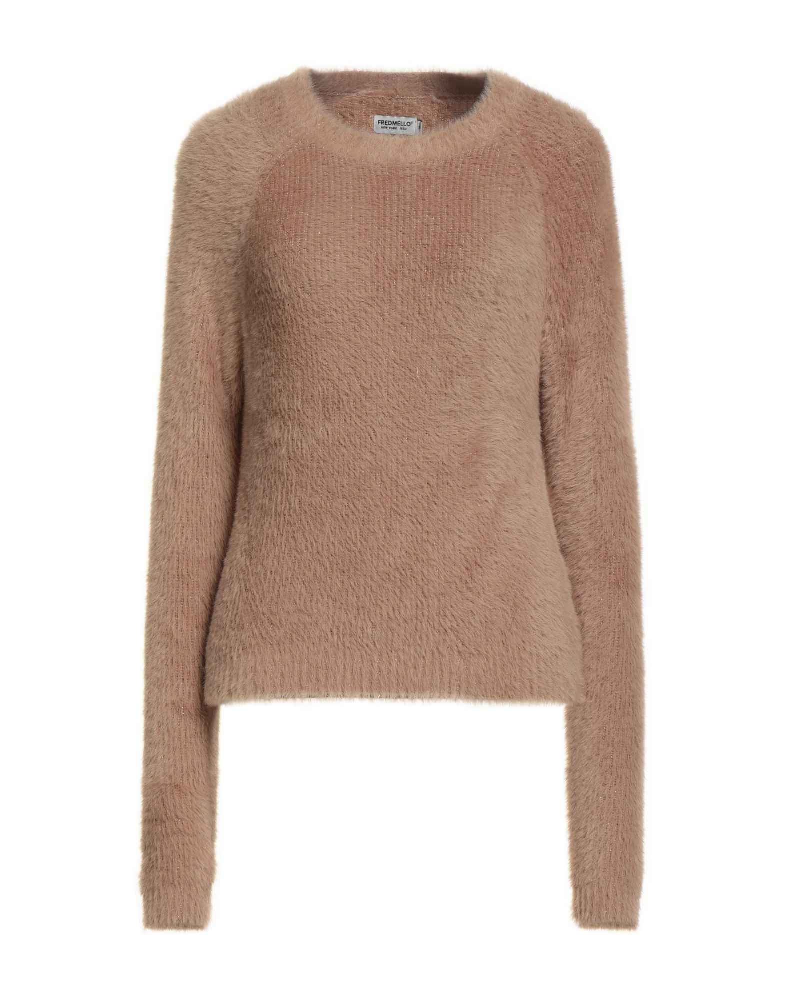 FRED MELLO Pullover Damen Kamel von FRED MELLO