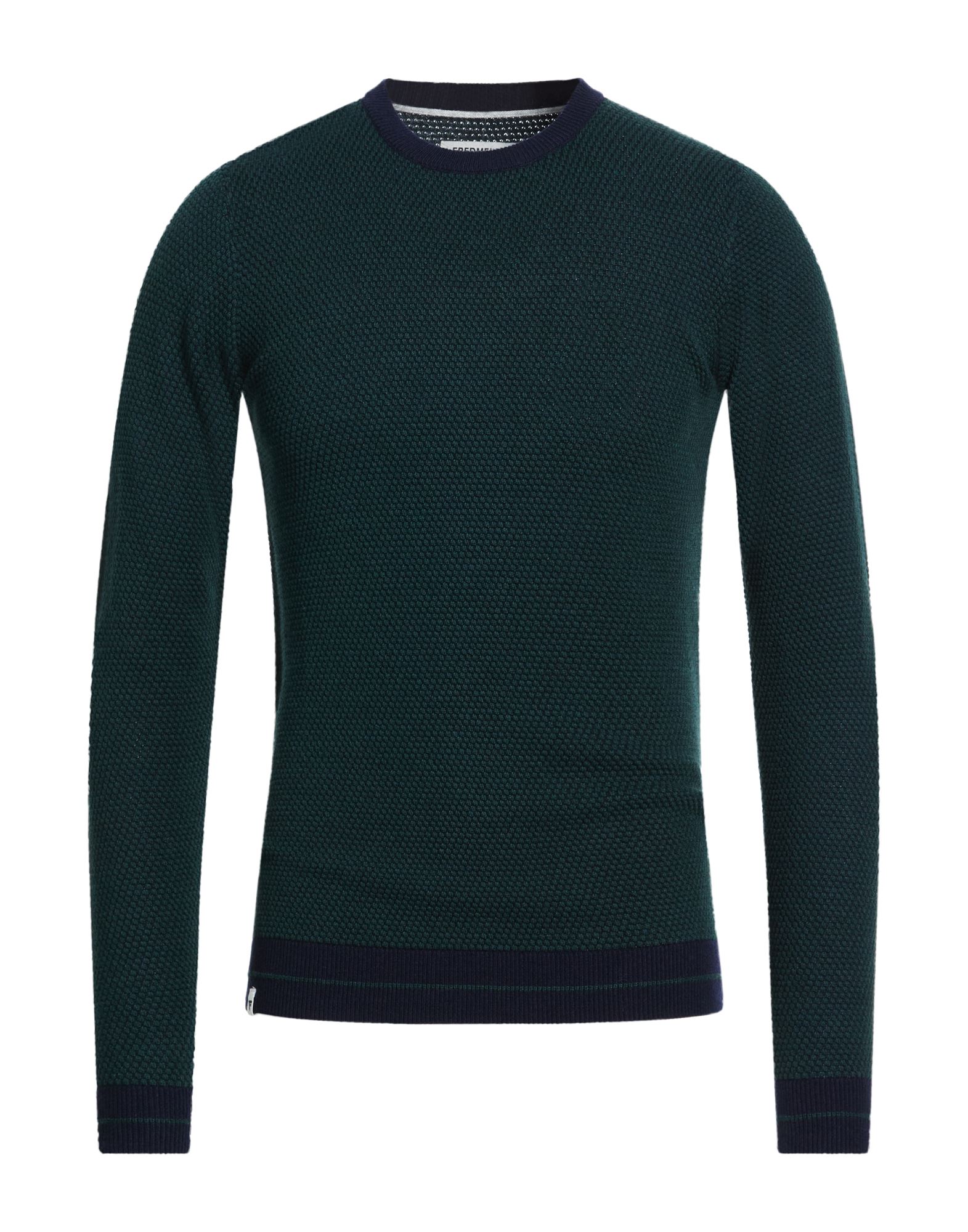 FRED MELLO Pullover Herren Dunkelgrün von FRED MELLO