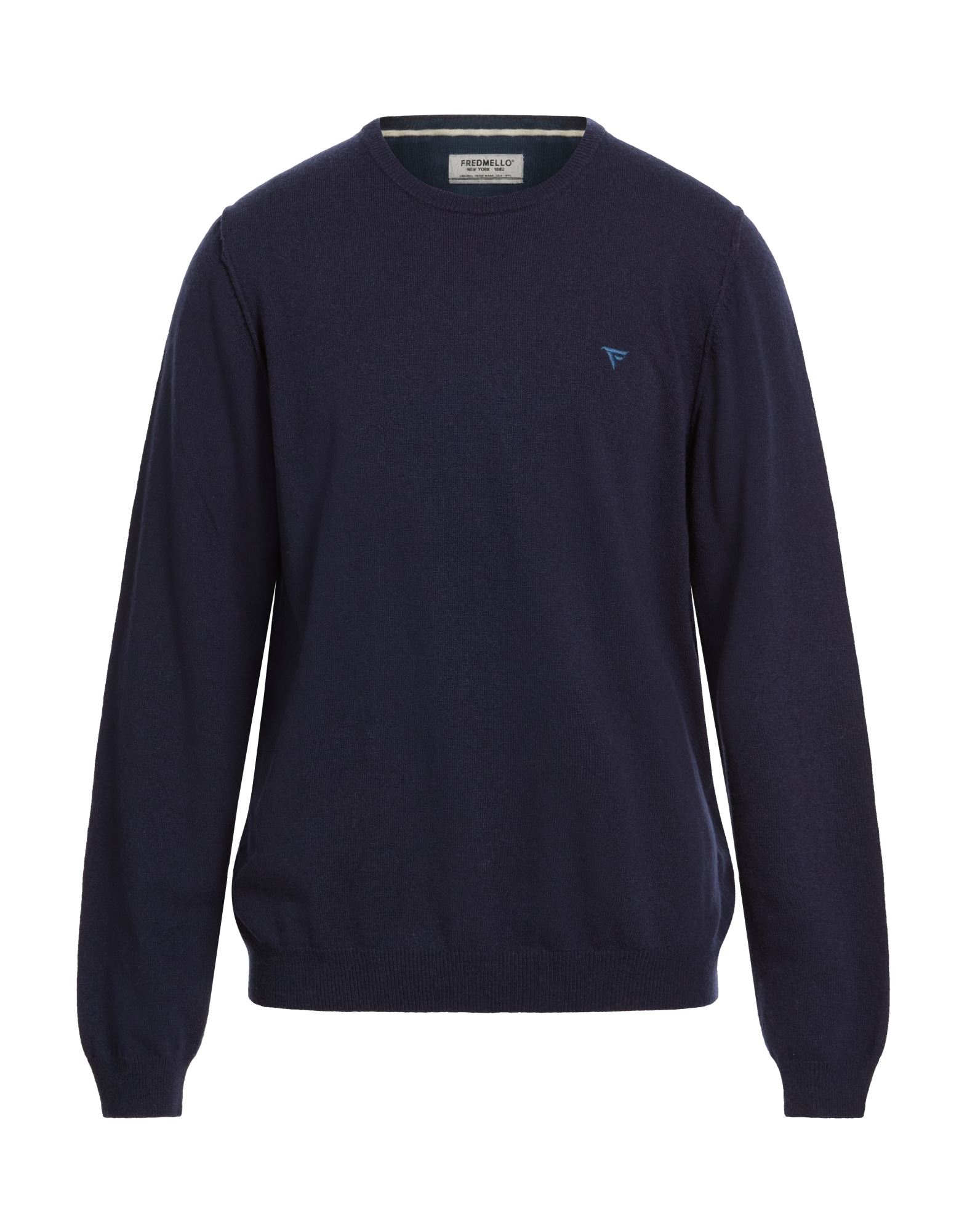 FRED MELLO Pullover Herren Marineblau von FRED MELLO