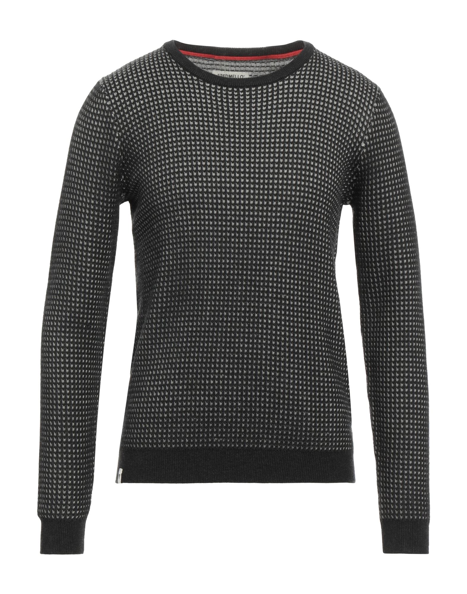 FRED MELLO Pullover Herren Schwarz von FRED MELLO