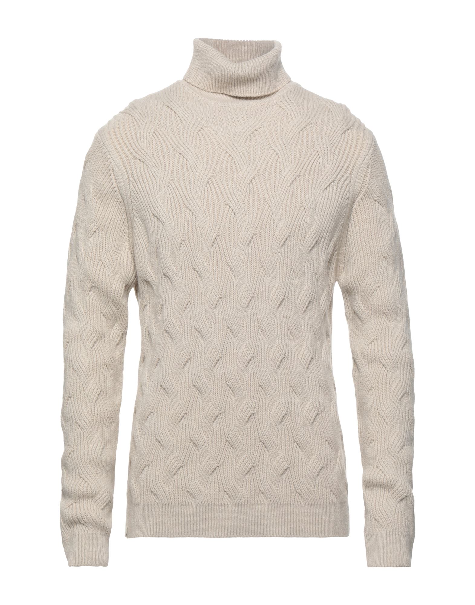 FRED MELLO Rollkragenpullover Herren Beige von FRED MELLO