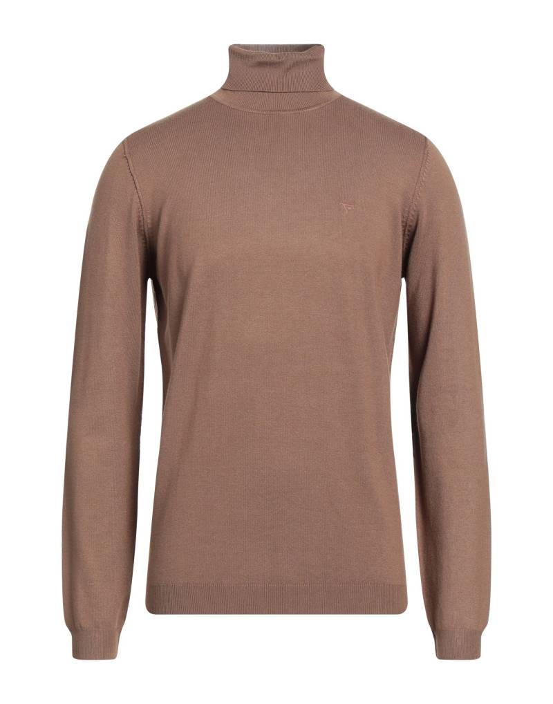 FRED MELLO Rollkragenpullover Herren Kamel von FRED MELLO