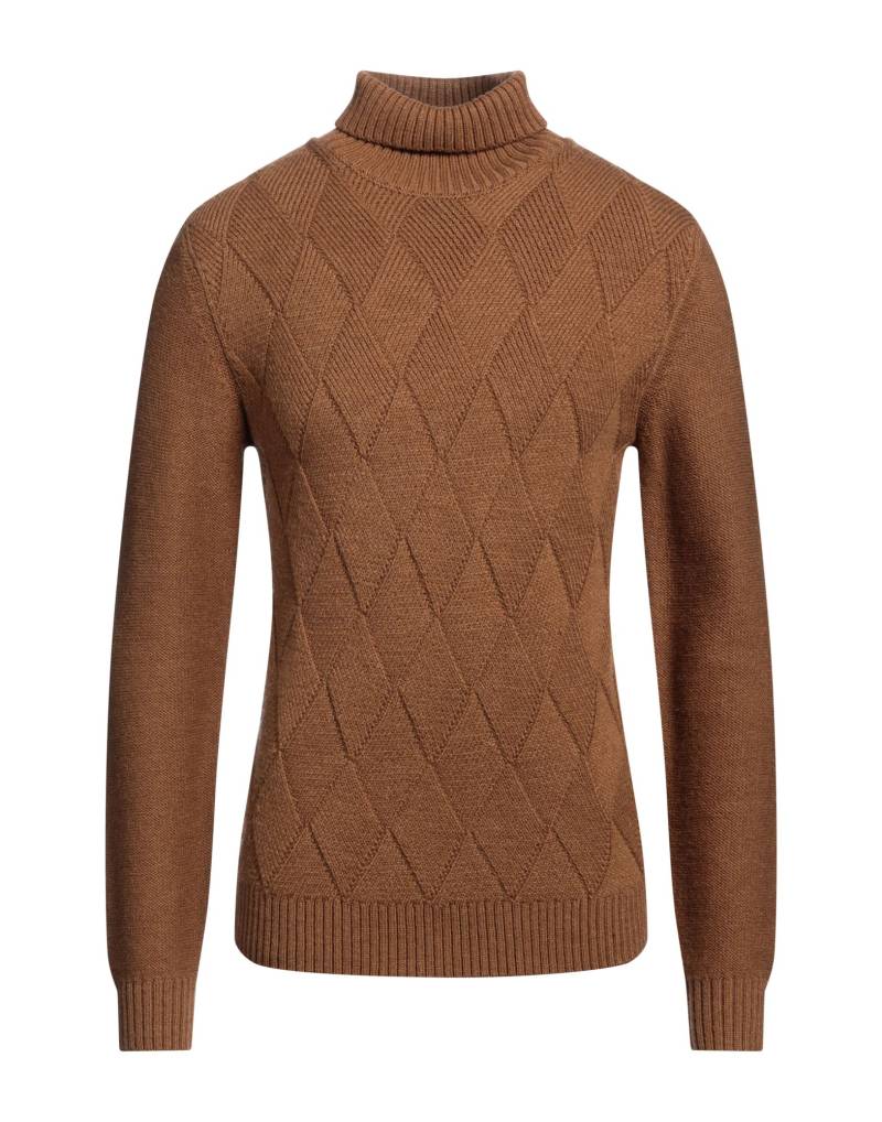 FRED MELLO Rollkragenpullover Herren Kamel von FRED MELLO