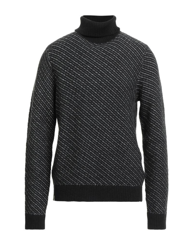FRED MELLO Rollkragenpullover Herren Schwarz von FRED MELLO