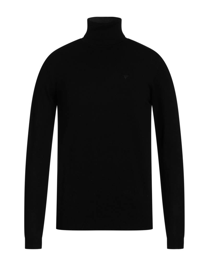 FRED MELLO Rollkragenpullover Herren Schwarz von FRED MELLO