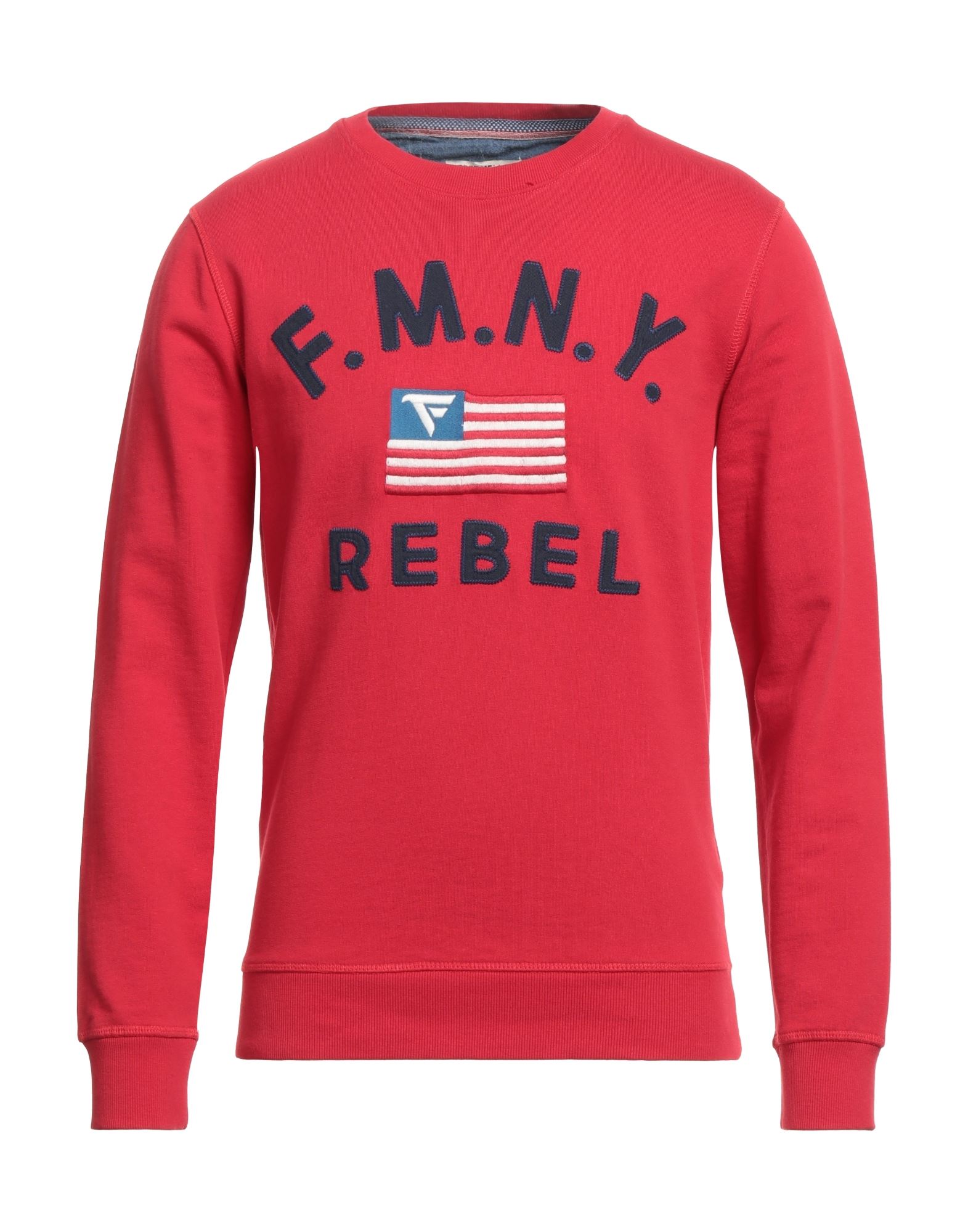 FRED MELLO Sweatshirt Herren Rot von FRED MELLO