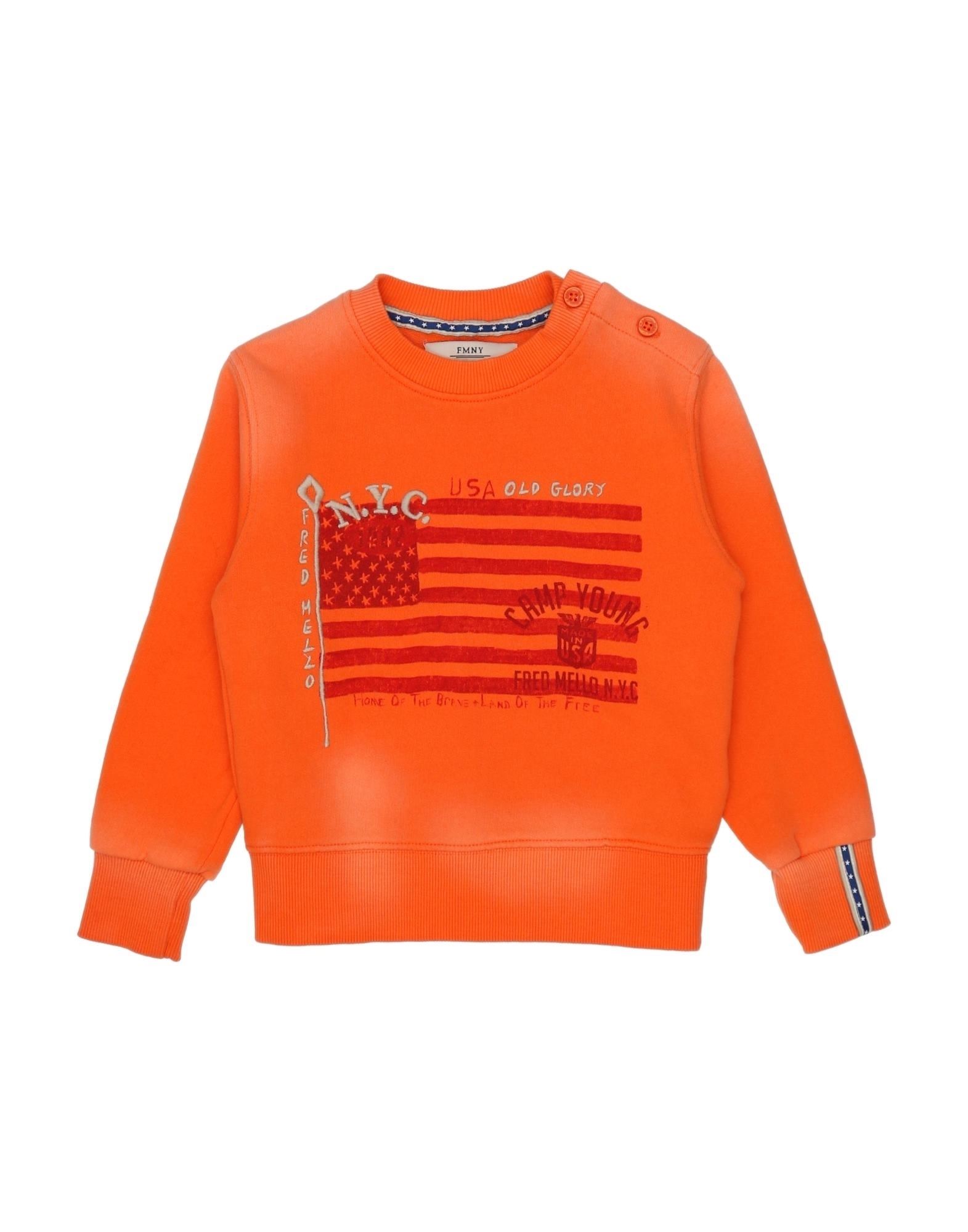 FRED MELLO Sweatshirt Kinder Orange von FRED MELLO