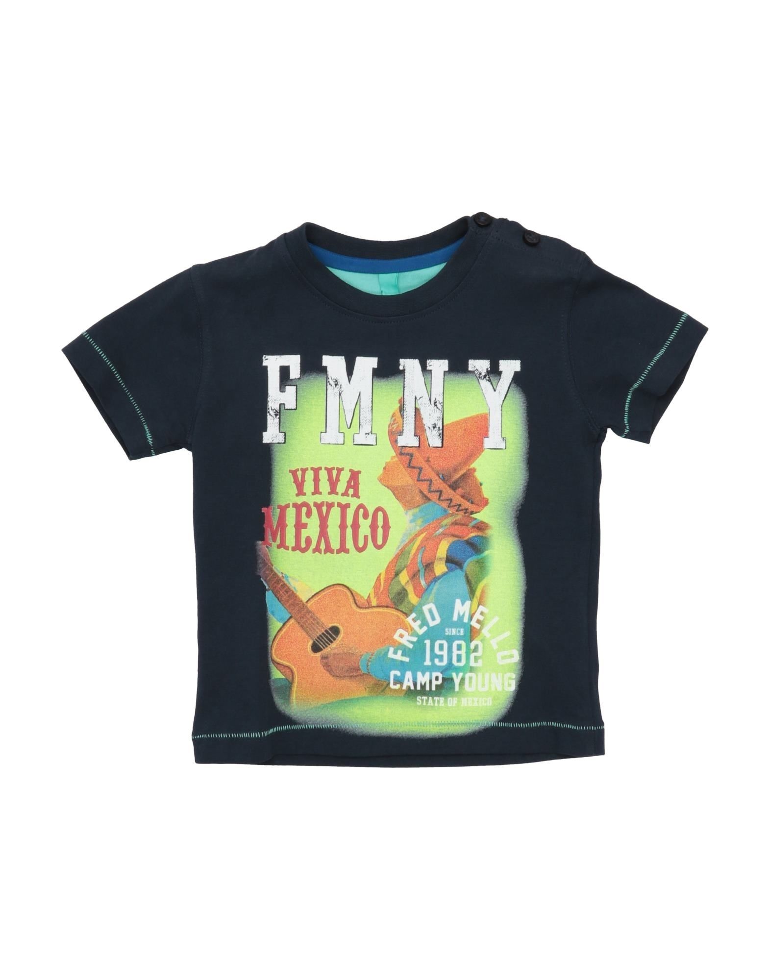 FRED MELLO T-shirts Kinder Nachtblau von FRED MELLO