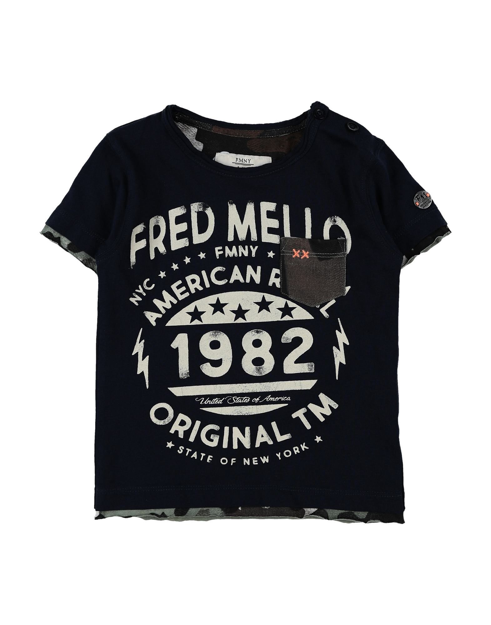 FRED MELLO T-shirts Kinder Nachtblau von FRED MELLO