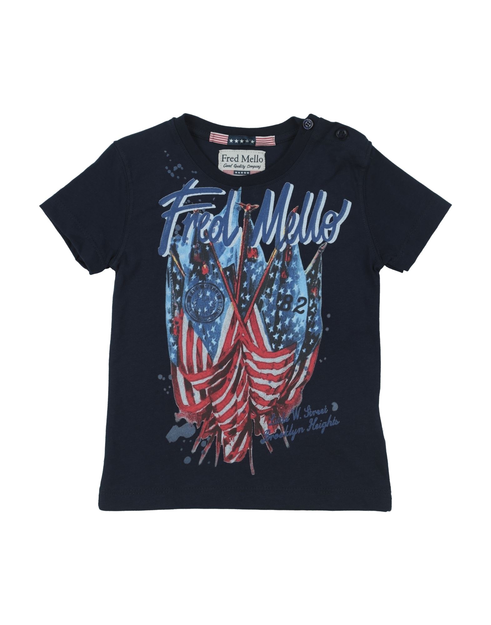 FRED MELLO T-shirts Kinder Nachtblau von FRED MELLO