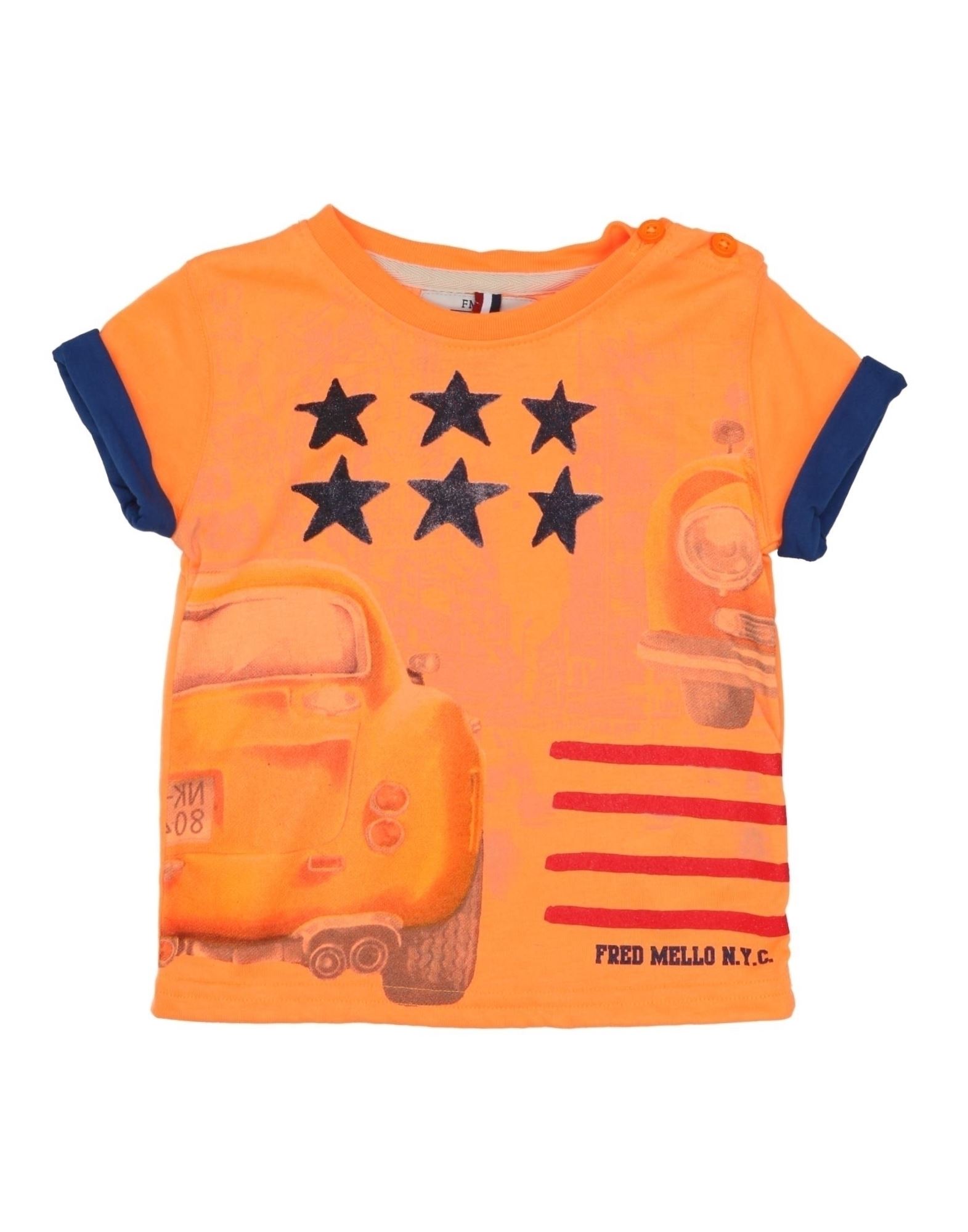 FRED MELLO T-shirts Kinder Orange von FRED MELLO