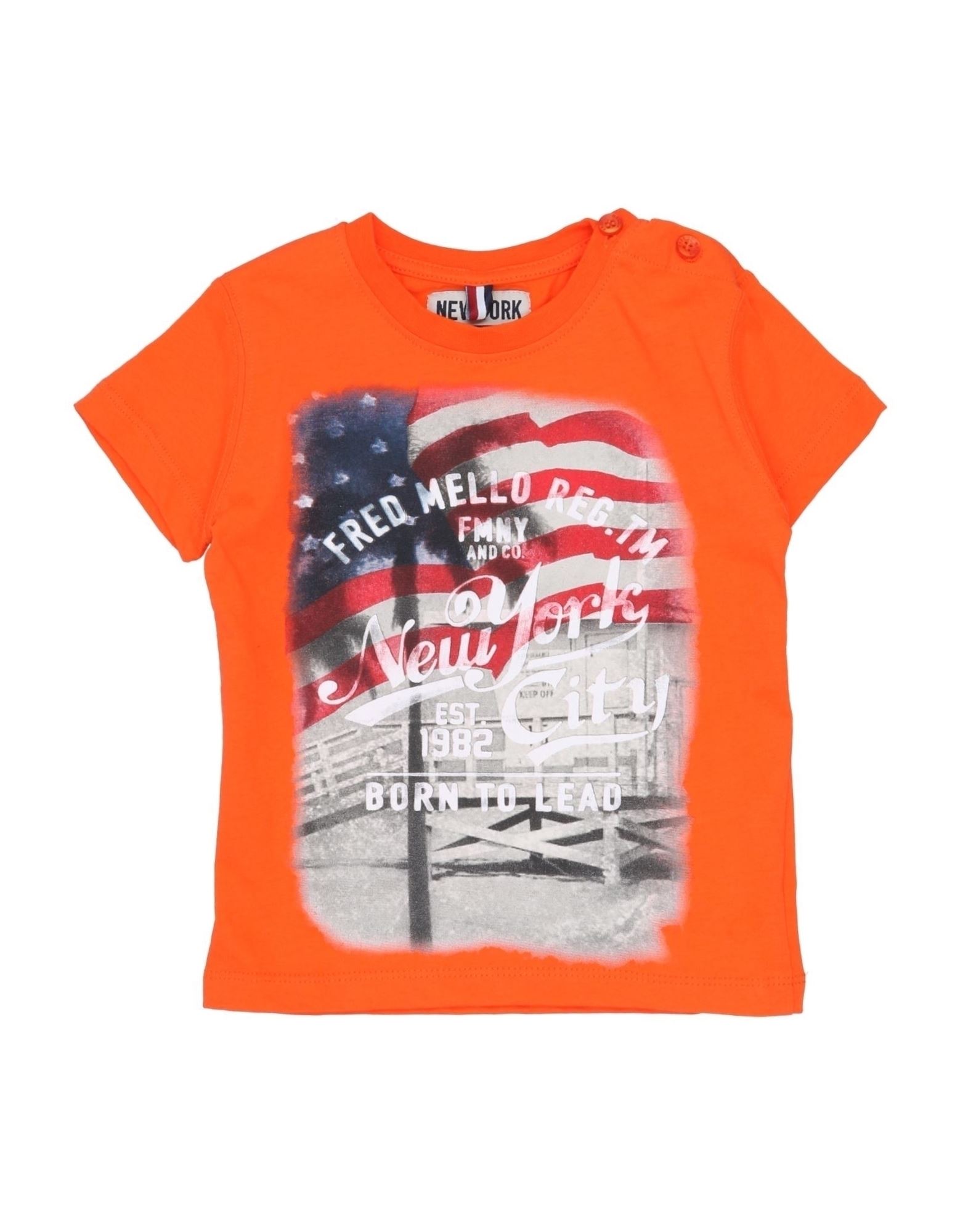 FRED MELLO T-shirts Kinder Orange von FRED MELLO