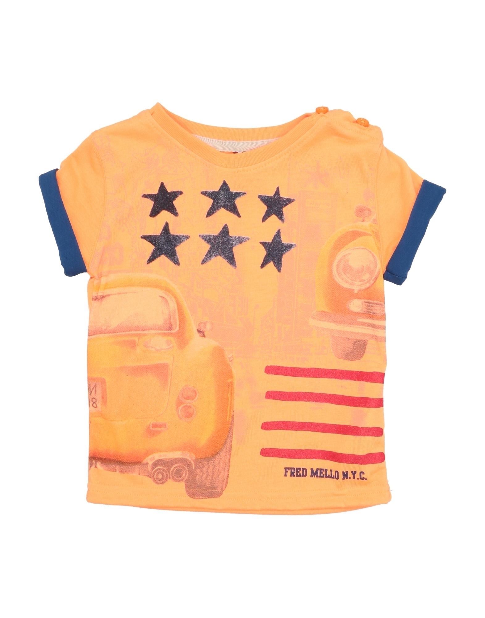 FRED MELLO T-shirts Kinder Orange von FRED MELLO