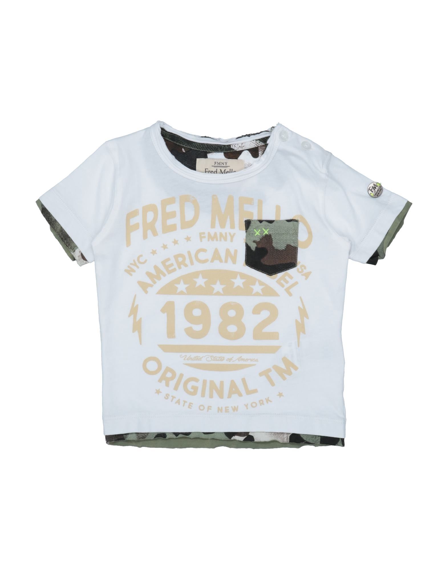 FRED MELLO T-shirts Kinder Weiß von FRED MELLO