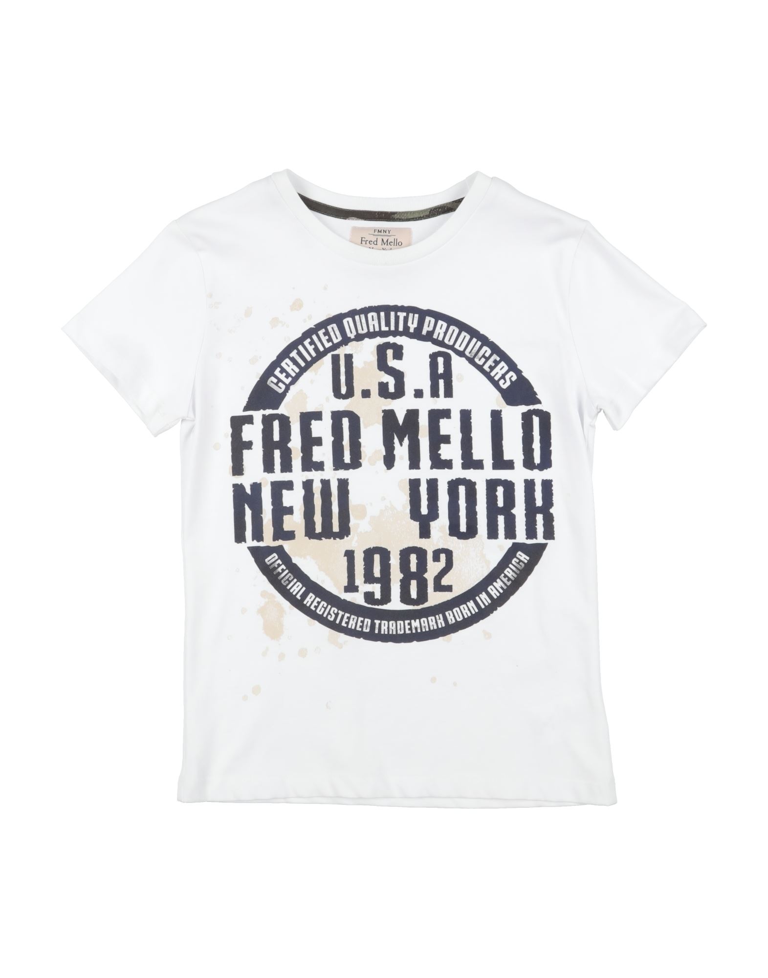 FRED MELLO T-shirts Kinder Weiß von FRED MELLO