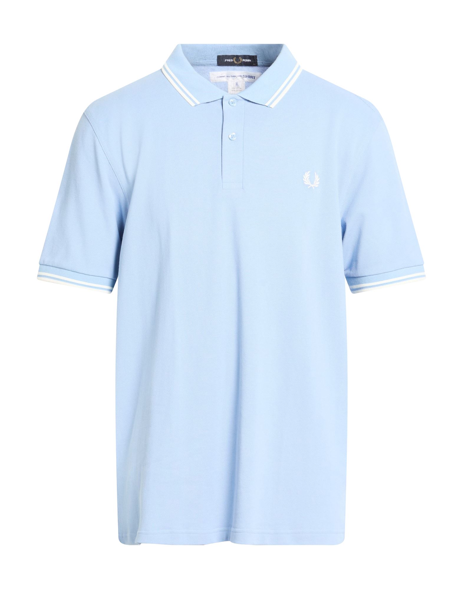 FRED PERRY x COMME des GARÇONS Poloshirt Herren Himmelblau FRED PERRY x COMME des GARÇONS Poloshirt Herren Himmelblau von FRED PERRY x COMME des GARÇONS