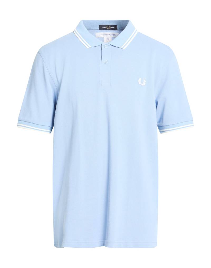 FRED PERRY x COMME des GARÇONS Poloshirt Herren Himmelblau von FRED PERRY x COMME des GARÇONS